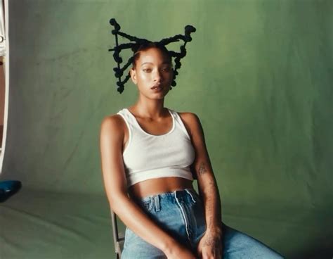 willow smith nude|Willow Smith gets naked to promote new single 'Symptom Of Life'.